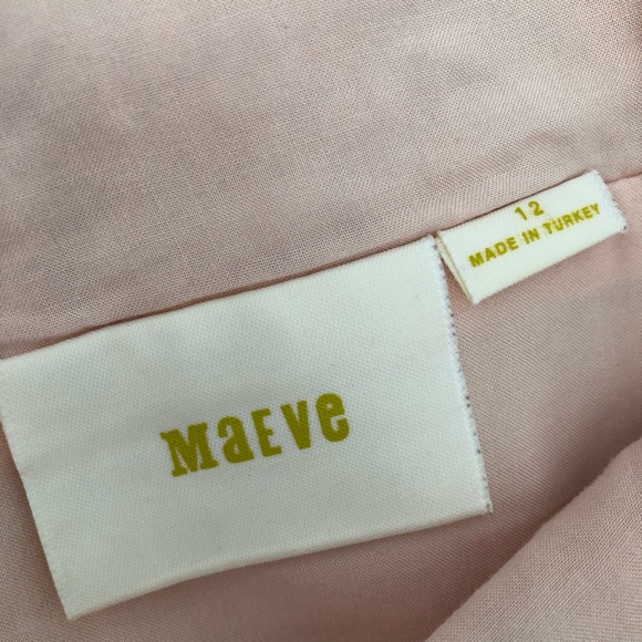 Maeve Anthropologie Floral Multicolor Midi Women's Dress Sz 12 - Picture 6 of 12